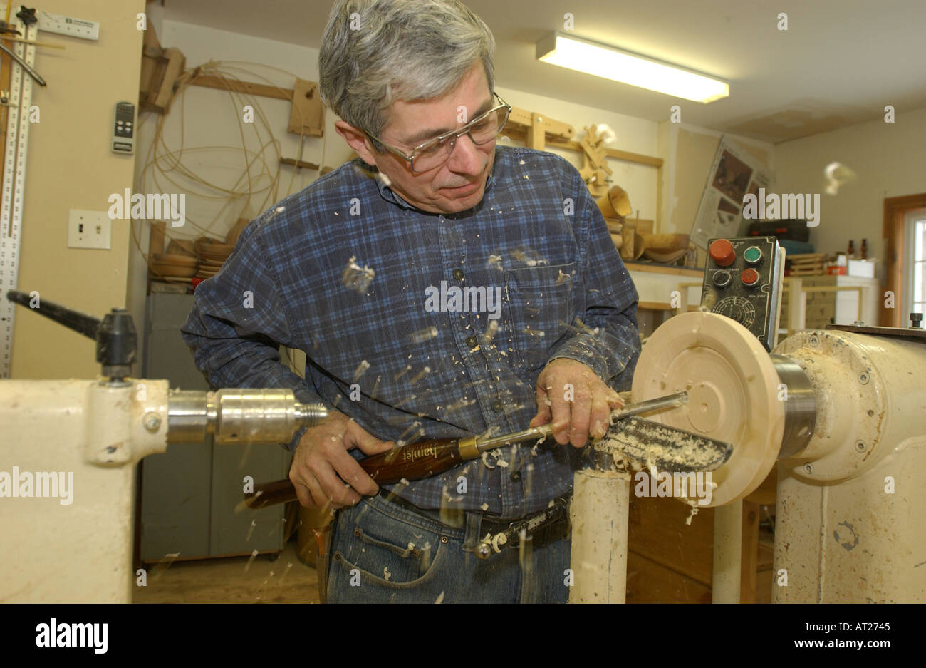 Man working Stock Photo