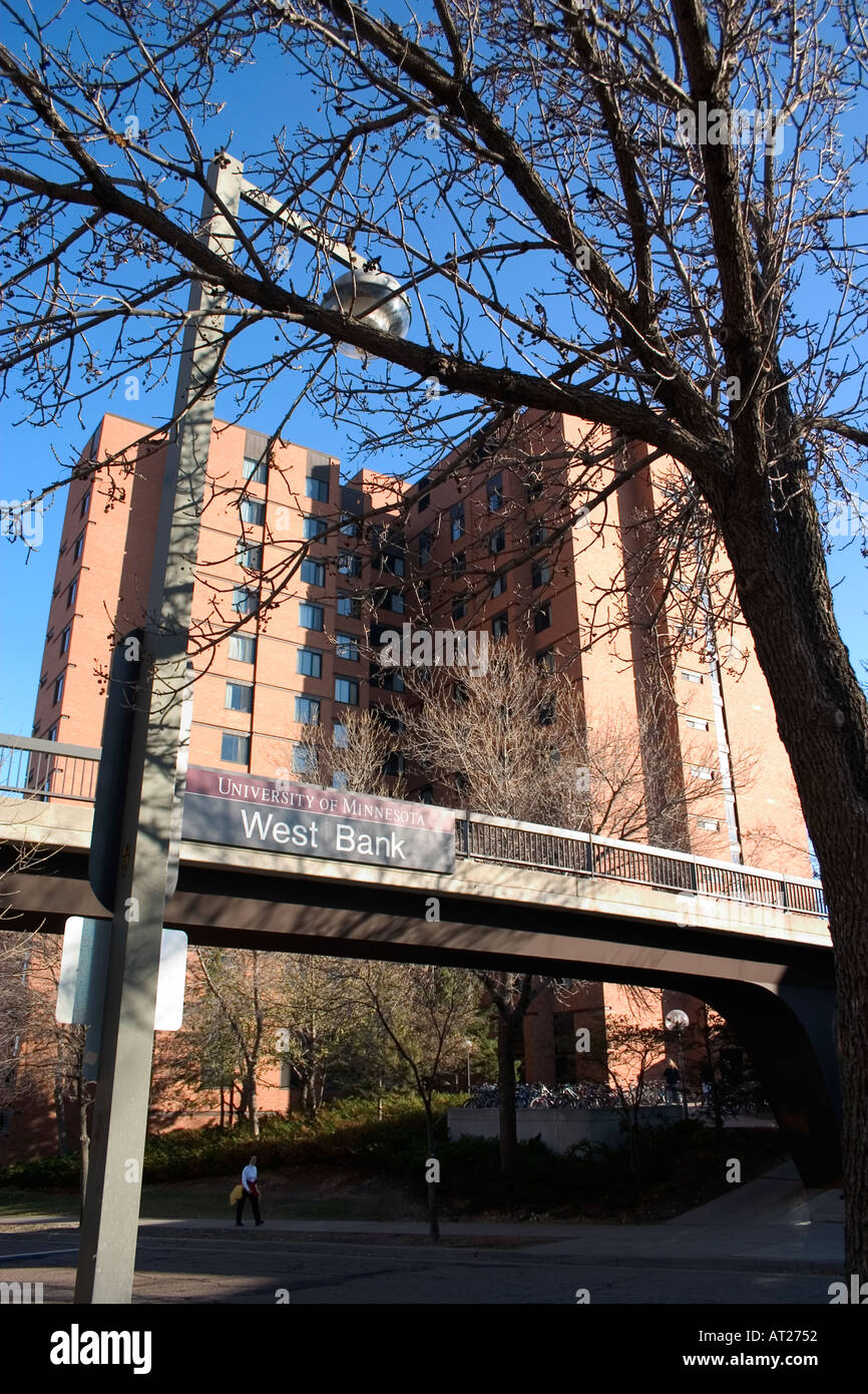 Middlebrook Hall residential housing on University of Minnesota Campus