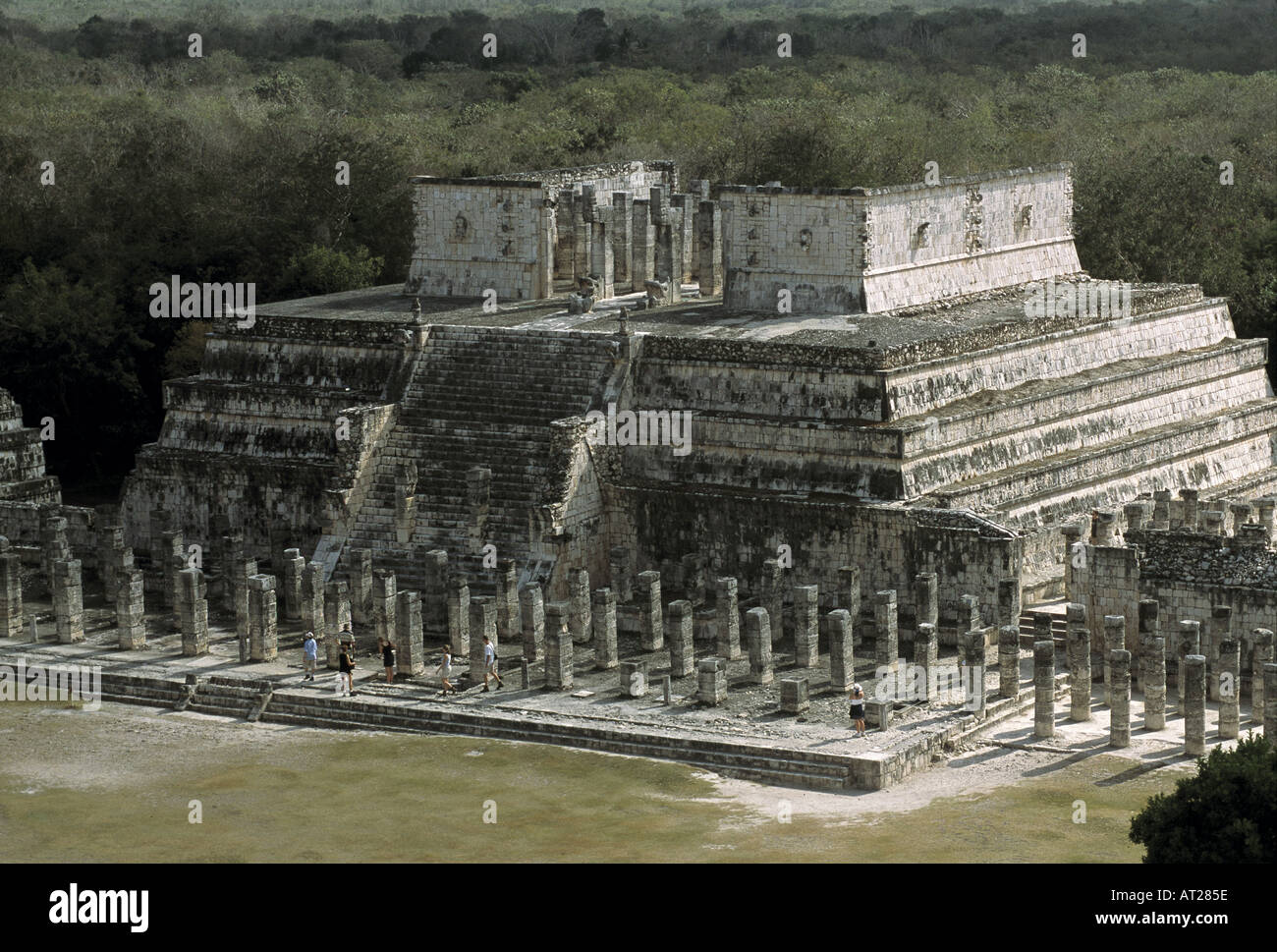 Mexico ChiChen Itza Mayan ruins Stock Photo