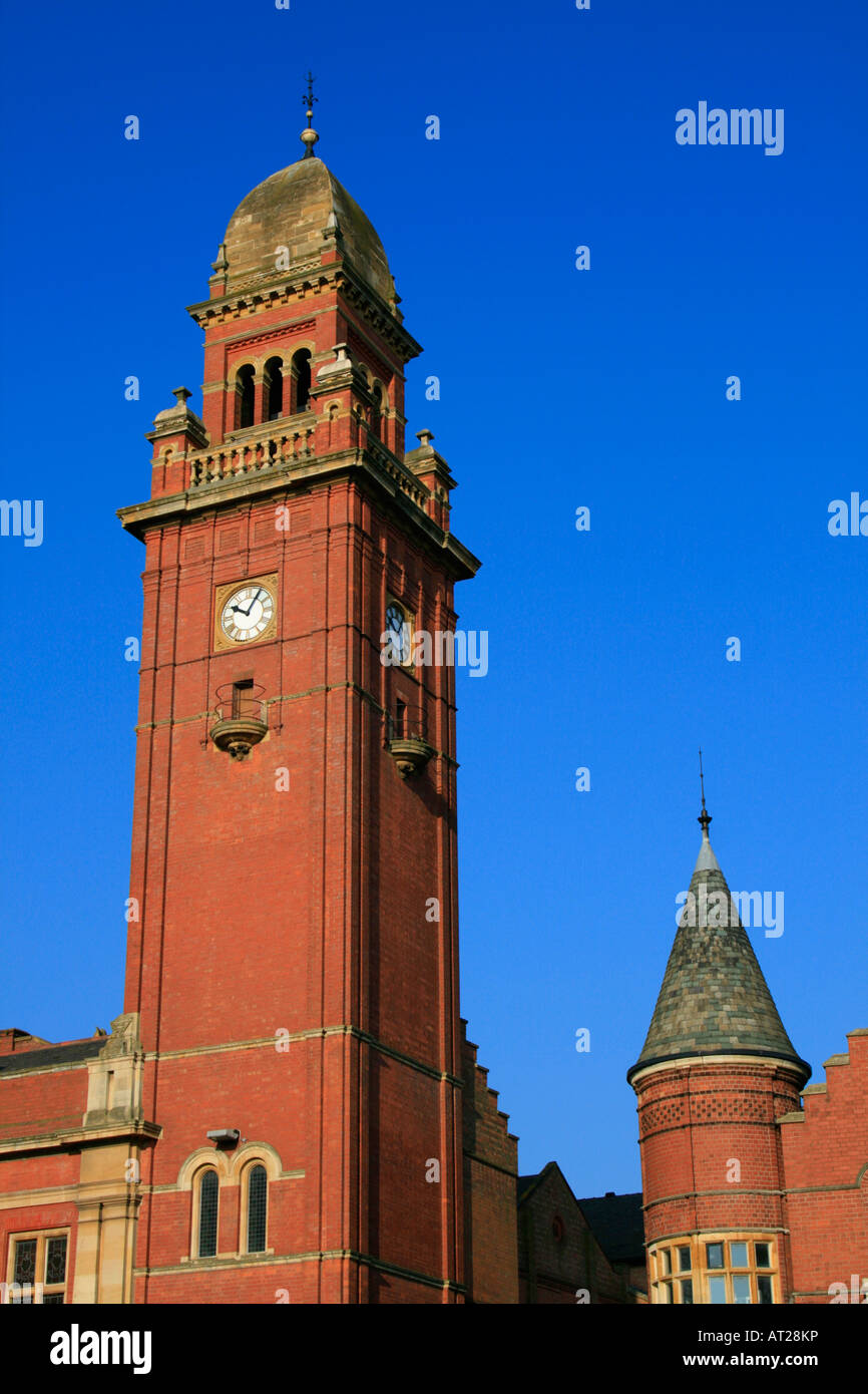 town hall clock tower royal leamington spa town centre warwickshire