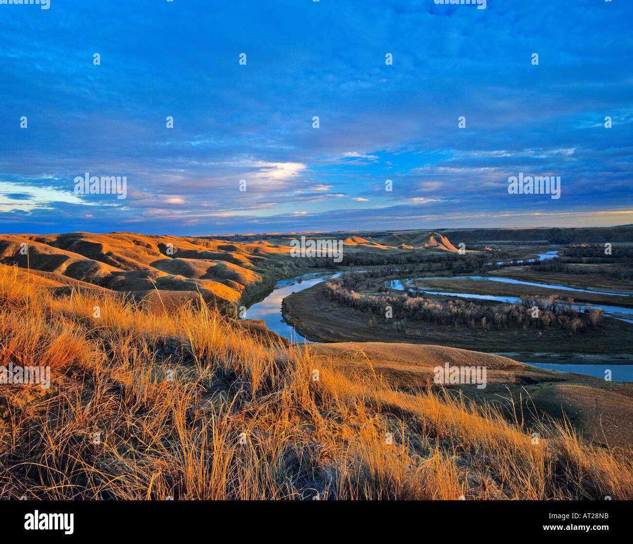 The Marias River near Shelby Montana Stock Photo - Alamy