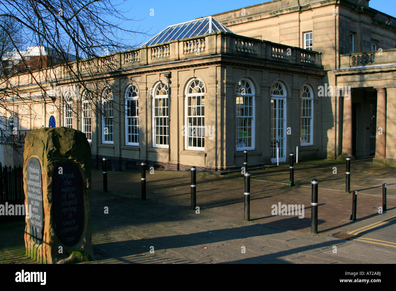 royal pump rooms royal leamington spa town centre warwickshire england