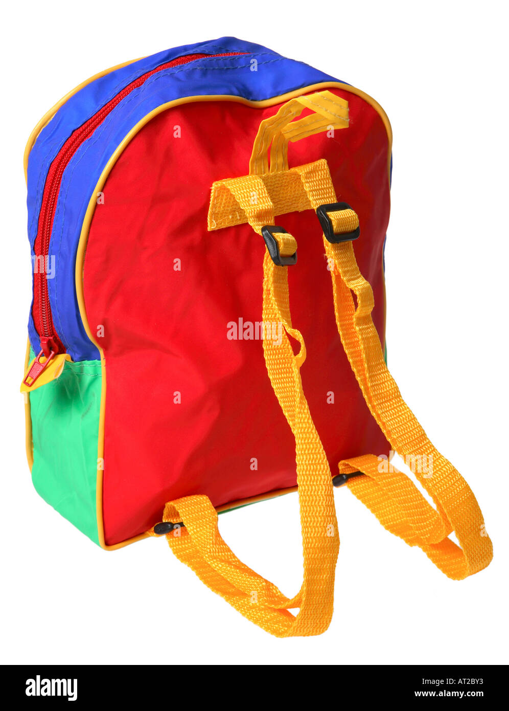 Colorful Backpack Stock Photo