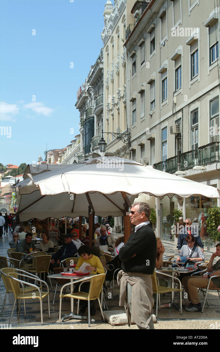 Cafe Rua Tourist walk street near coffee hi-res stock photography and images - Alamy