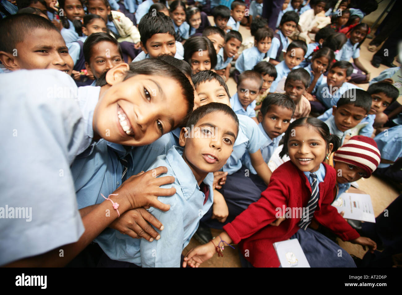 School kids in a school in Bangalore india Stock Photo Alamy