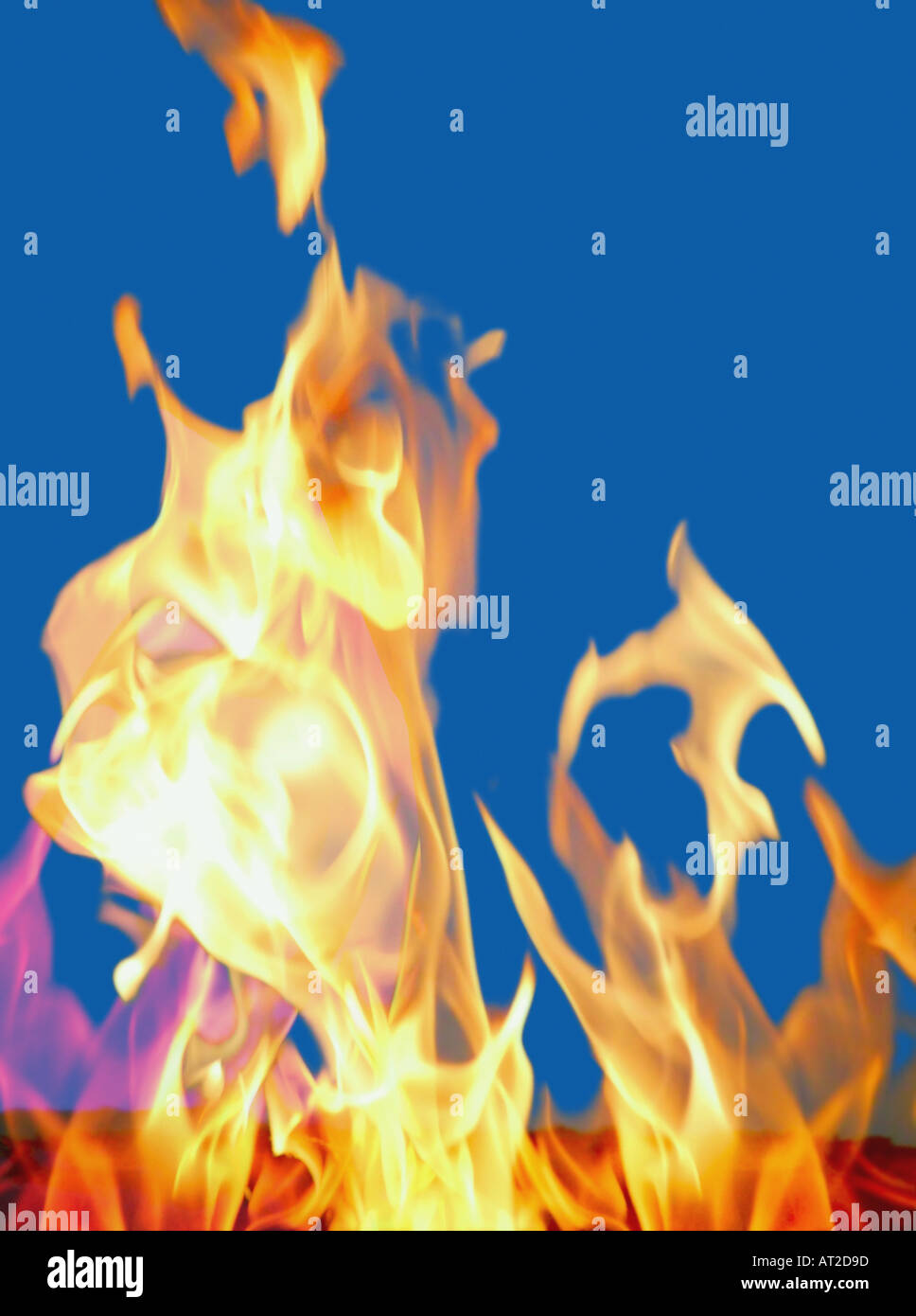 A fire Stock Photo