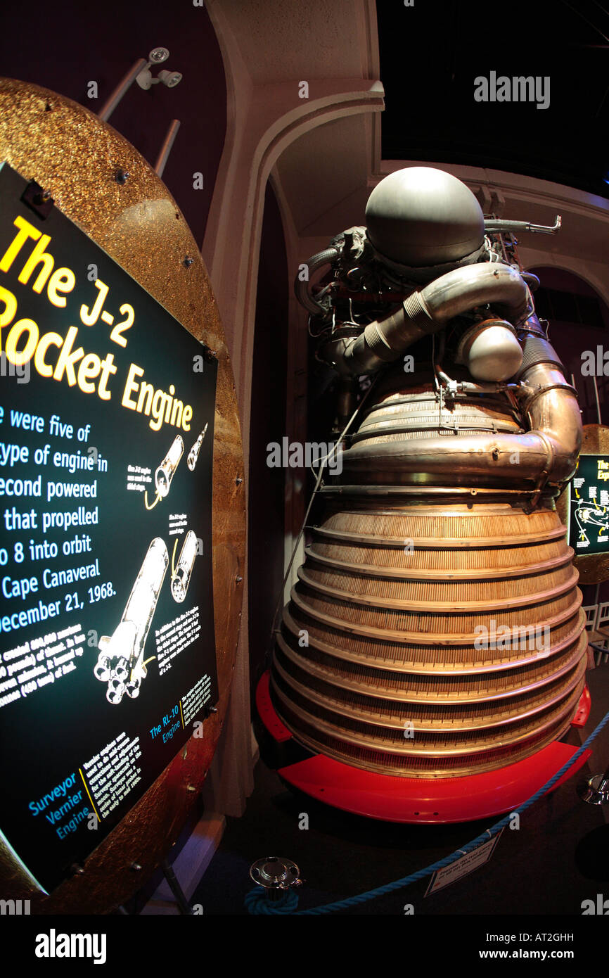 Rocket engine on display at H R MacMillan Space Centre at the ...