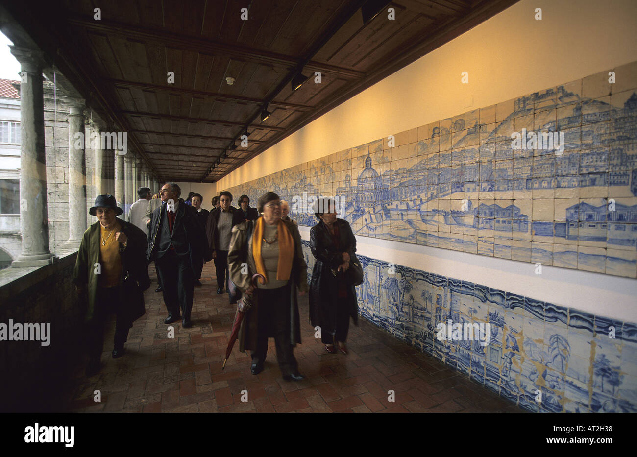 Tile Museum Lisbon Portugal Stock Photo Alamy