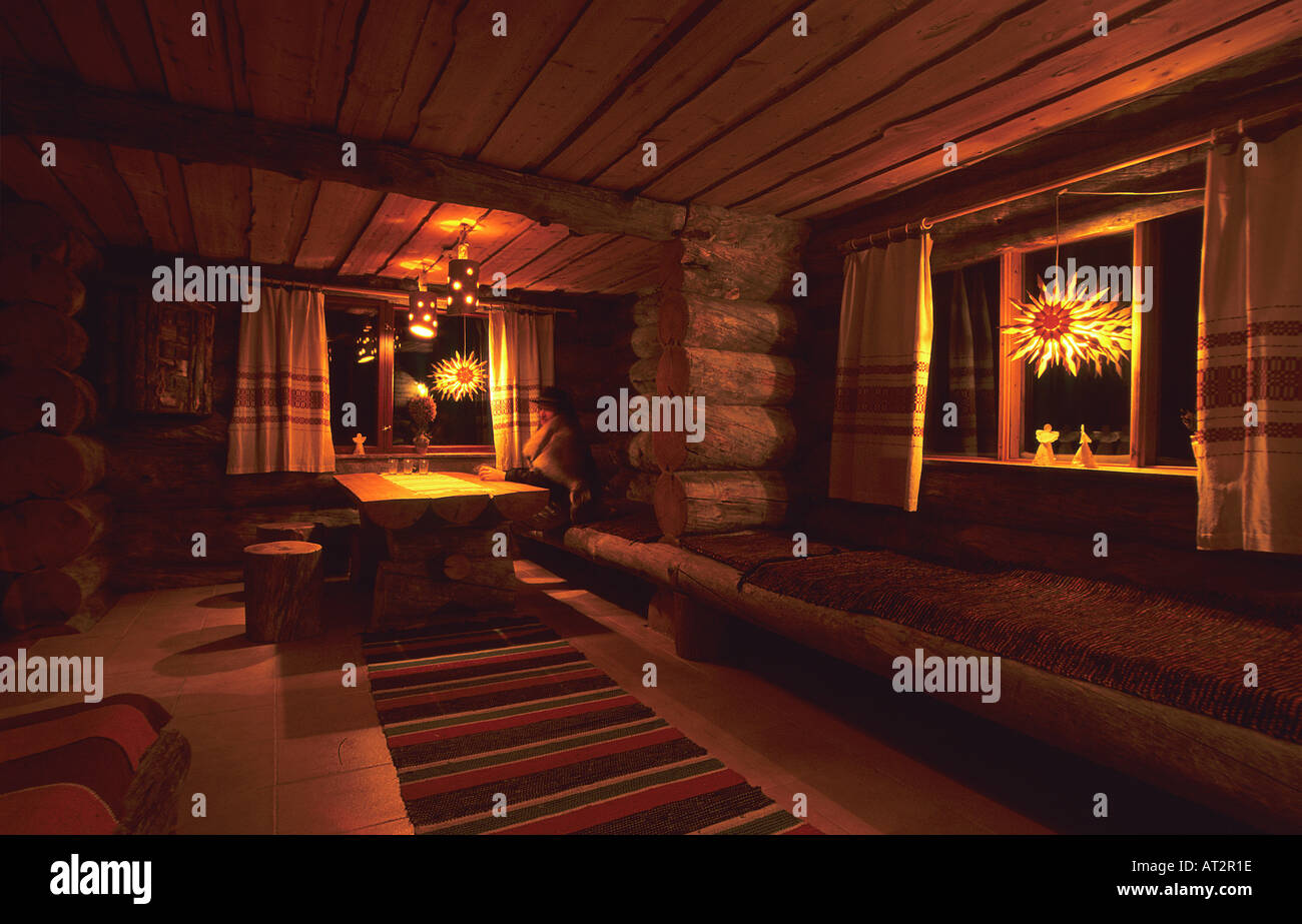 Lapinleuku Hotel Ivalo Lapland Finland Stock Photo Alamy