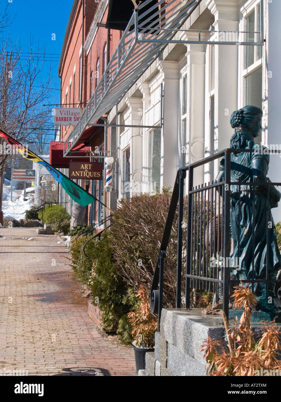 Downtown wiscasset maine hires stock photography and images Alamy