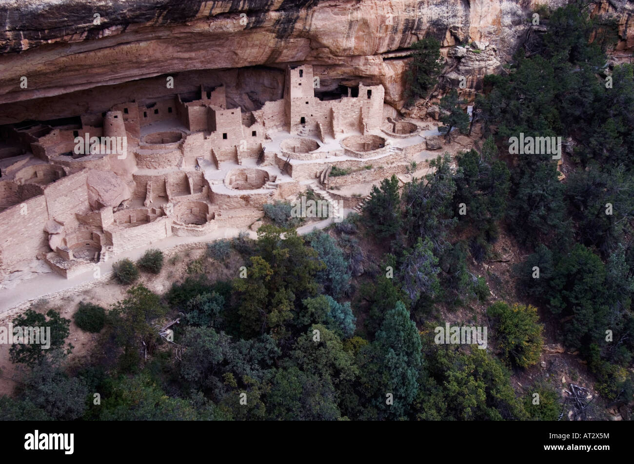 Cliff Palace dwelling Mesa Verde National Park Colorado USA September ...