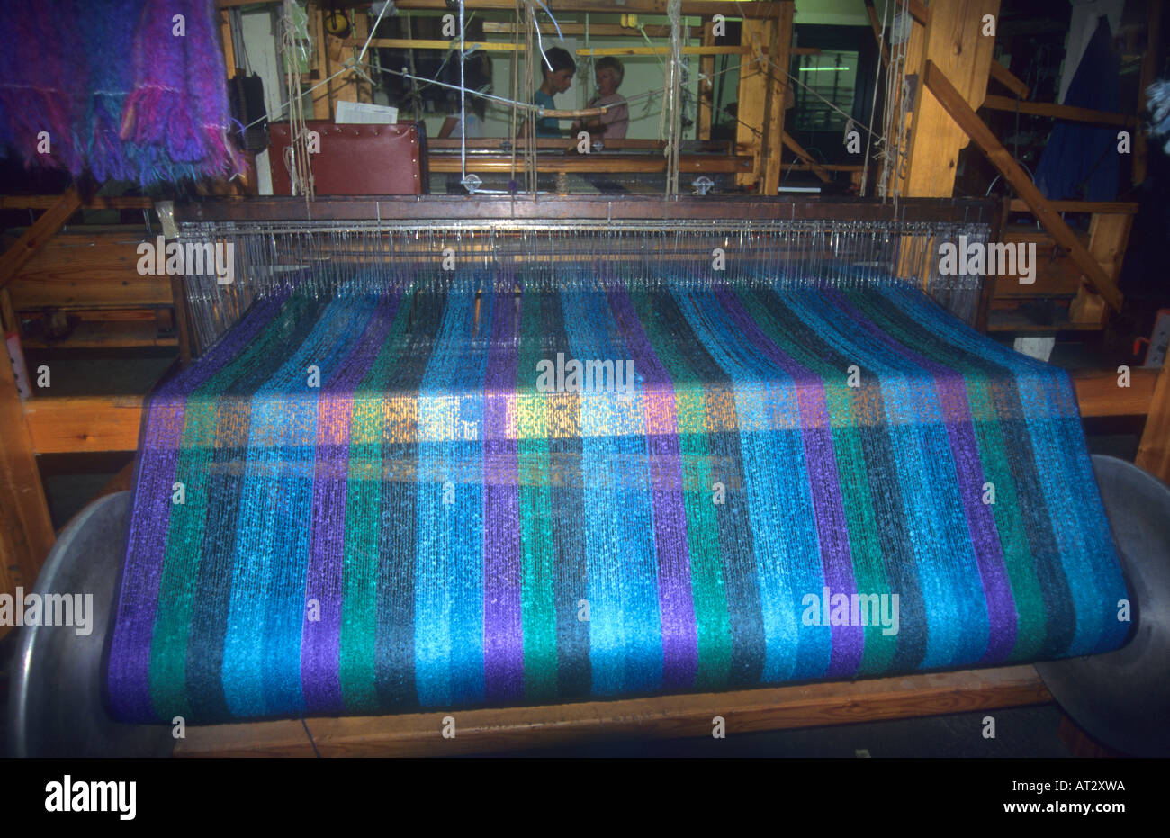 Avoca in county Wicklow, Southern Ireland is famous for weaving tweed