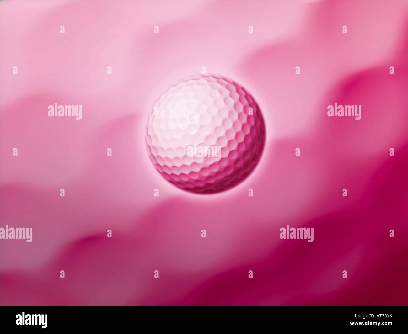 A golf ball, textured background Stock Photo - Alamy