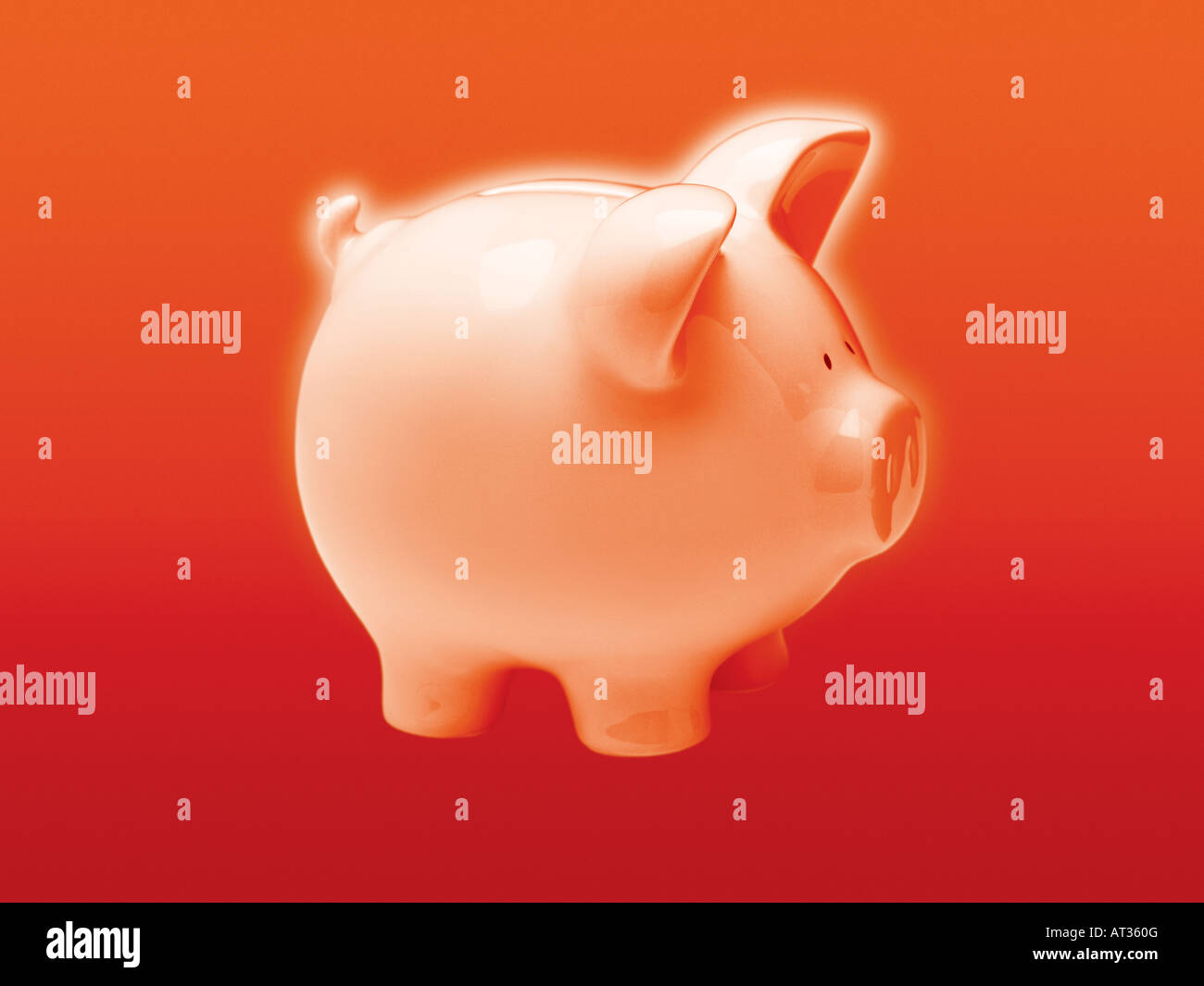 A piggy bank Stock Photo