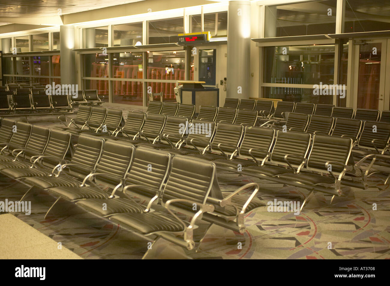 Airport Gate Area Stock Photo Alamy