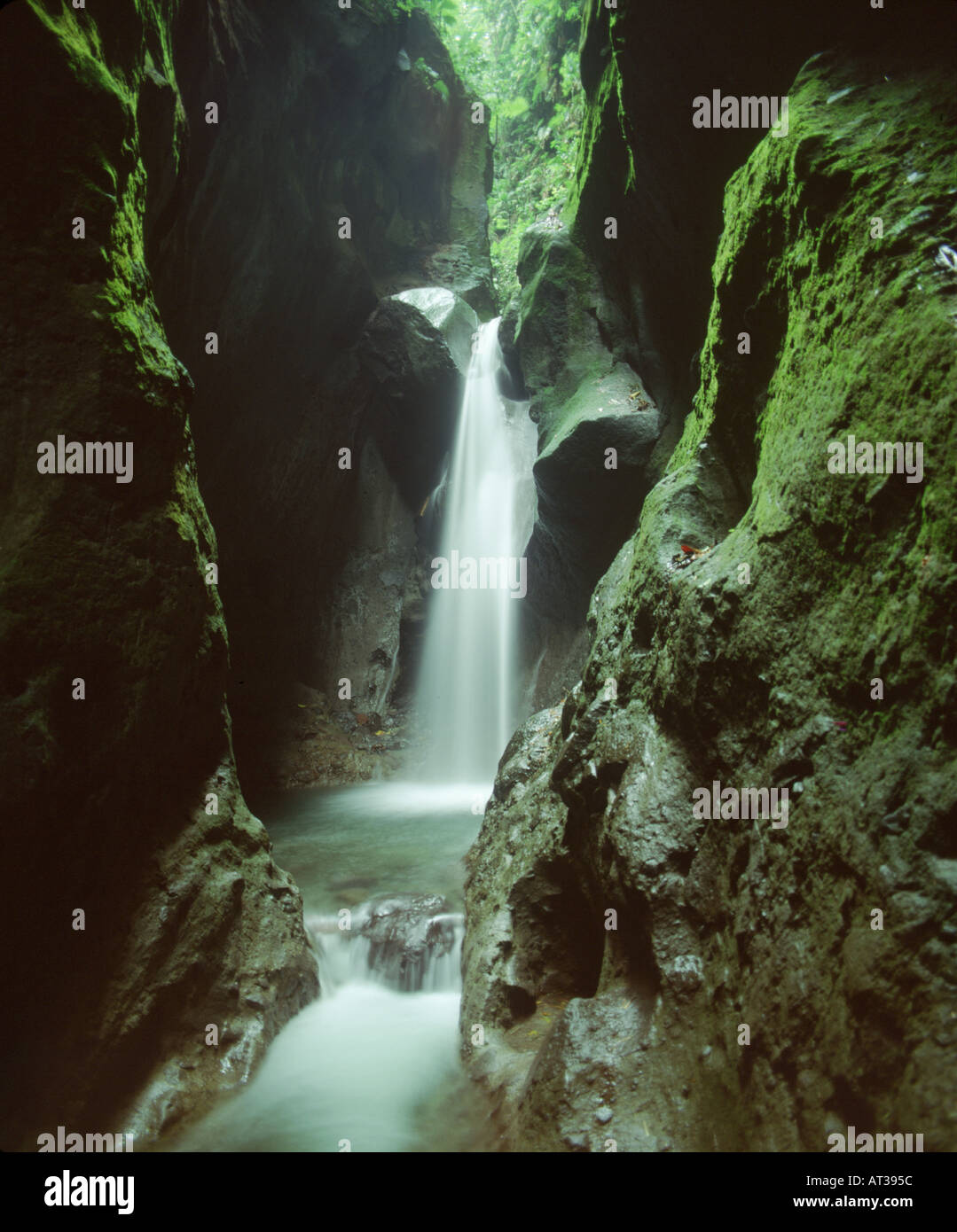 Saut Babin Waterfall near Ajoupa Bouillon Martinique Stock Photo Alamy