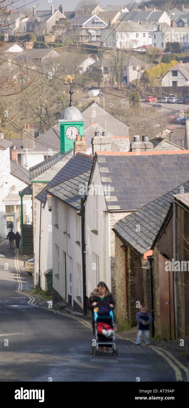 Camelford, Cornwall, scene of Britains worst water poisoning incident in 1988 Stock Photo