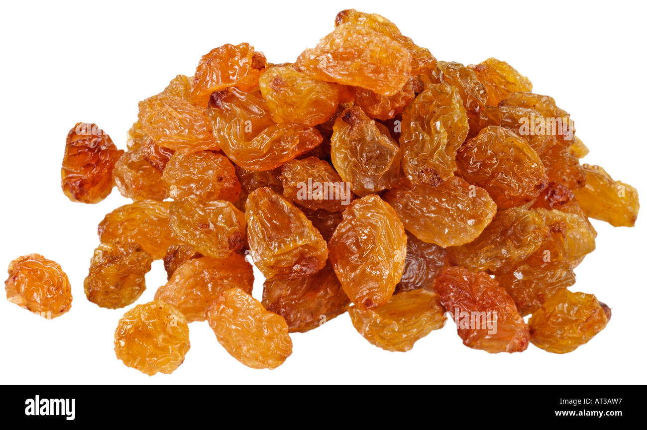 SULTANAS CUT OUT Stock Photo