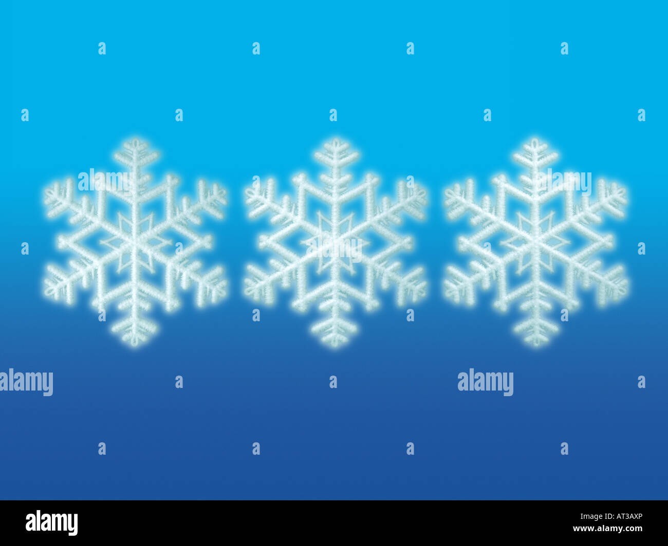 Snowflakes Stock Photo