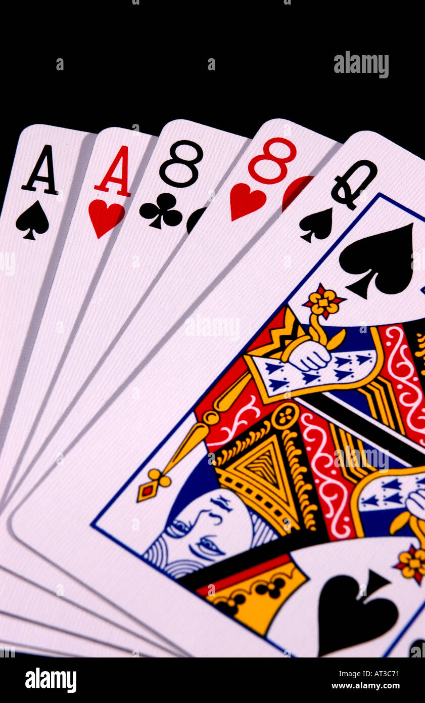 Aces and eights hires stock photography and images Alamy