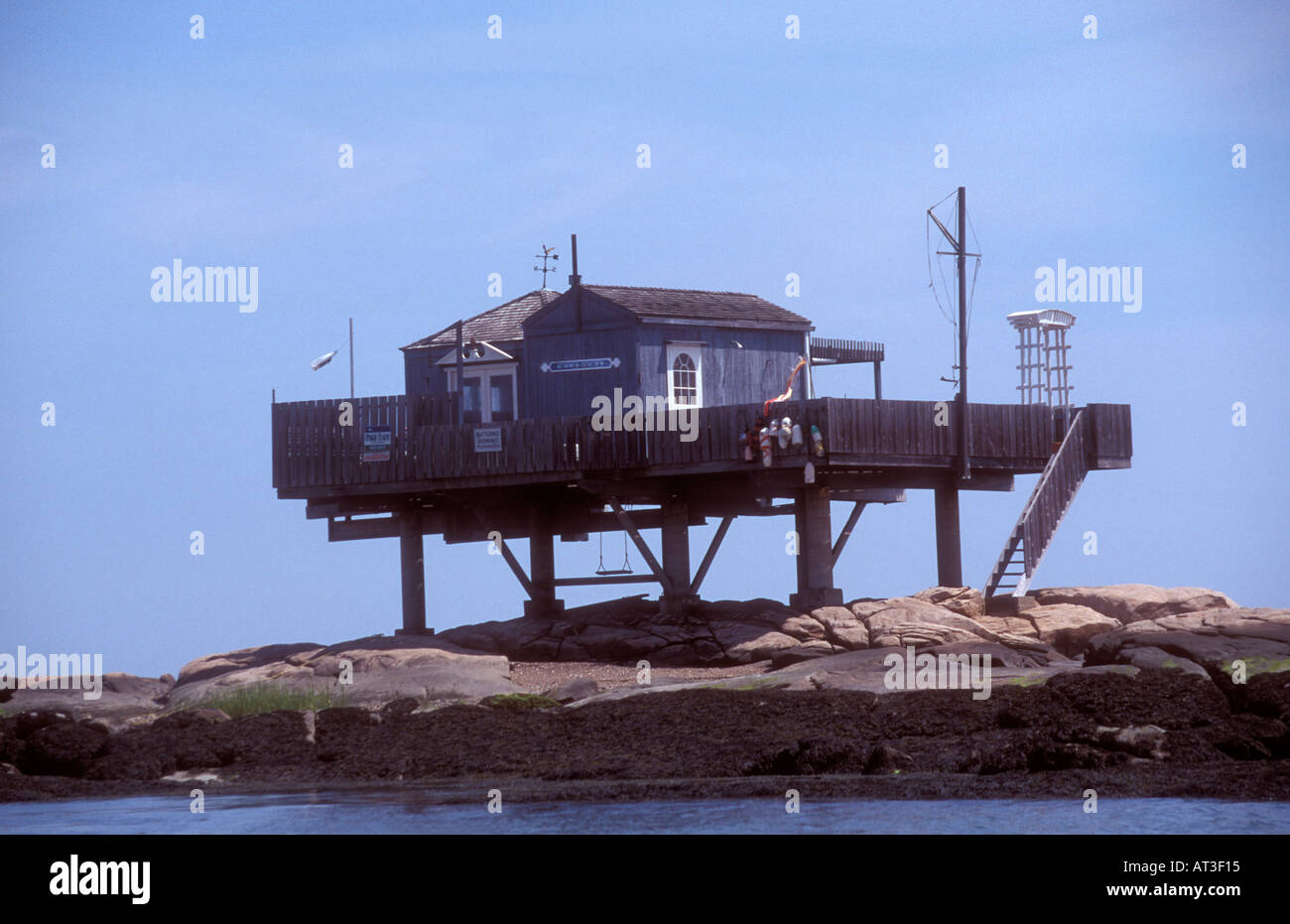 Island for sale, Thimble Islands, Connecticut USA Stock Photo Alamy