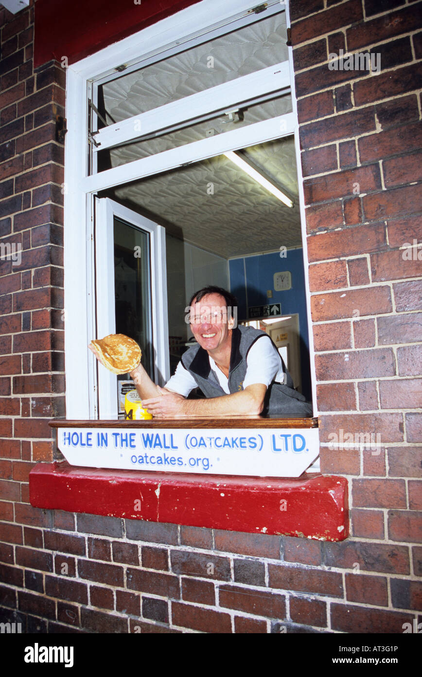 Hole In The Wall Oatcake Shop Stoke-on-Trent Stock Photo