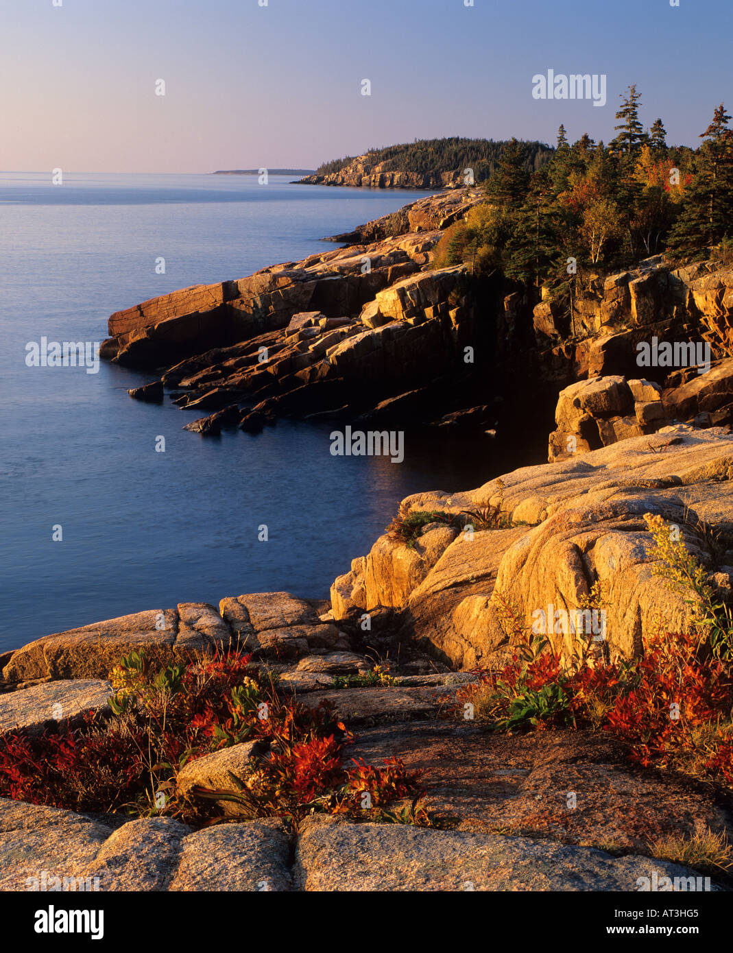 Acadia National Park Maine USA Stock Photo