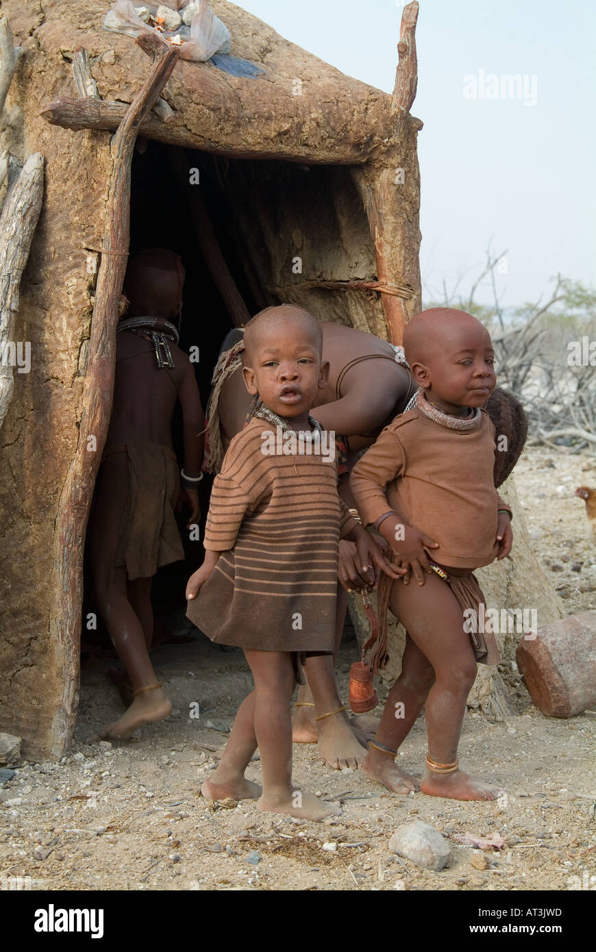 Himba hut boy hi-res stock photography and images - Alamy