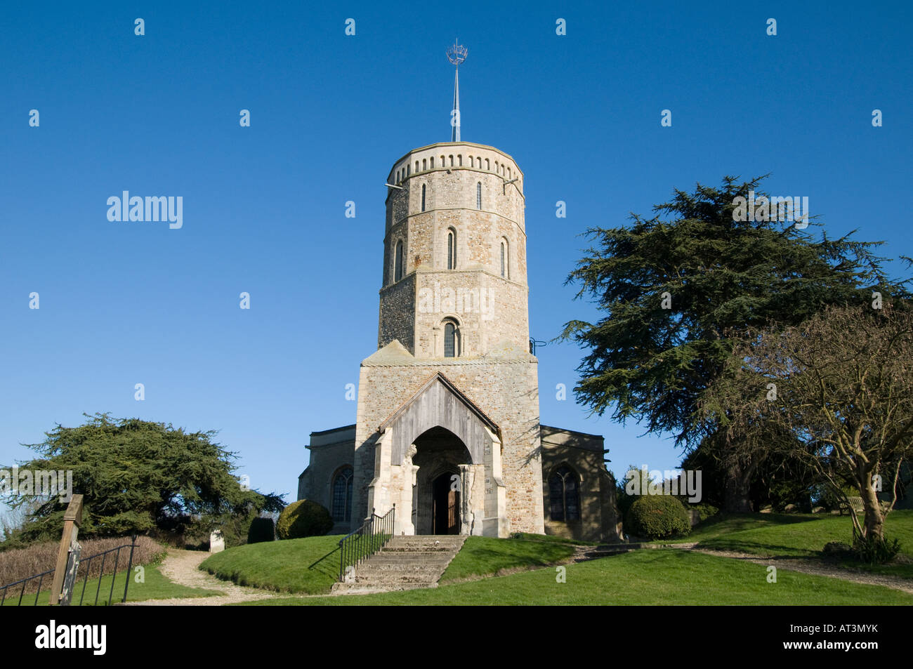 Church at Swaffham Prior, Cambridgeshire Stock Photo