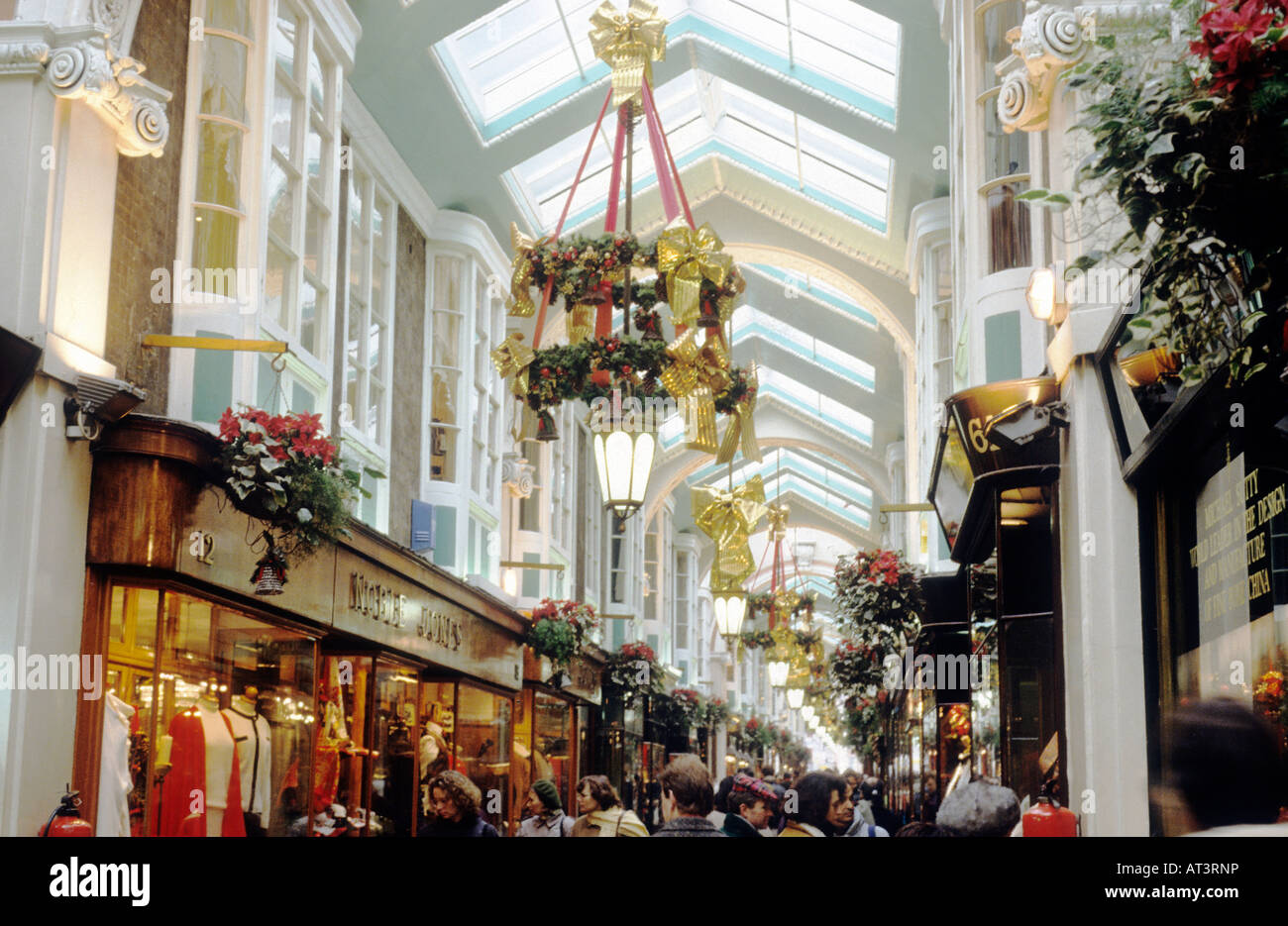 Burlington Arcade Piccadilly London Christmas West End Decorations