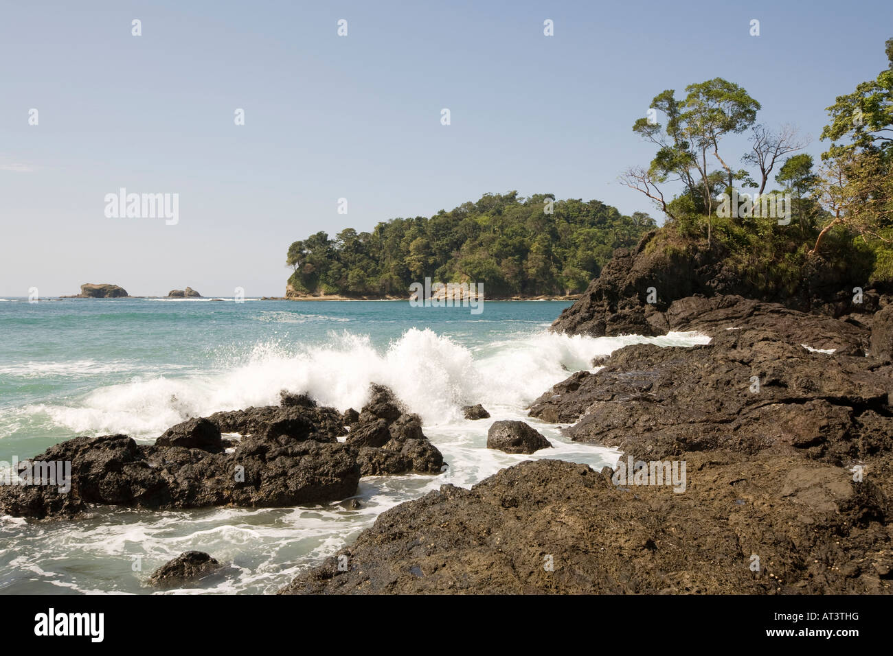 Costa Rica Quepos Manuel Antonio Playa Gemelas Punta Catedral Point