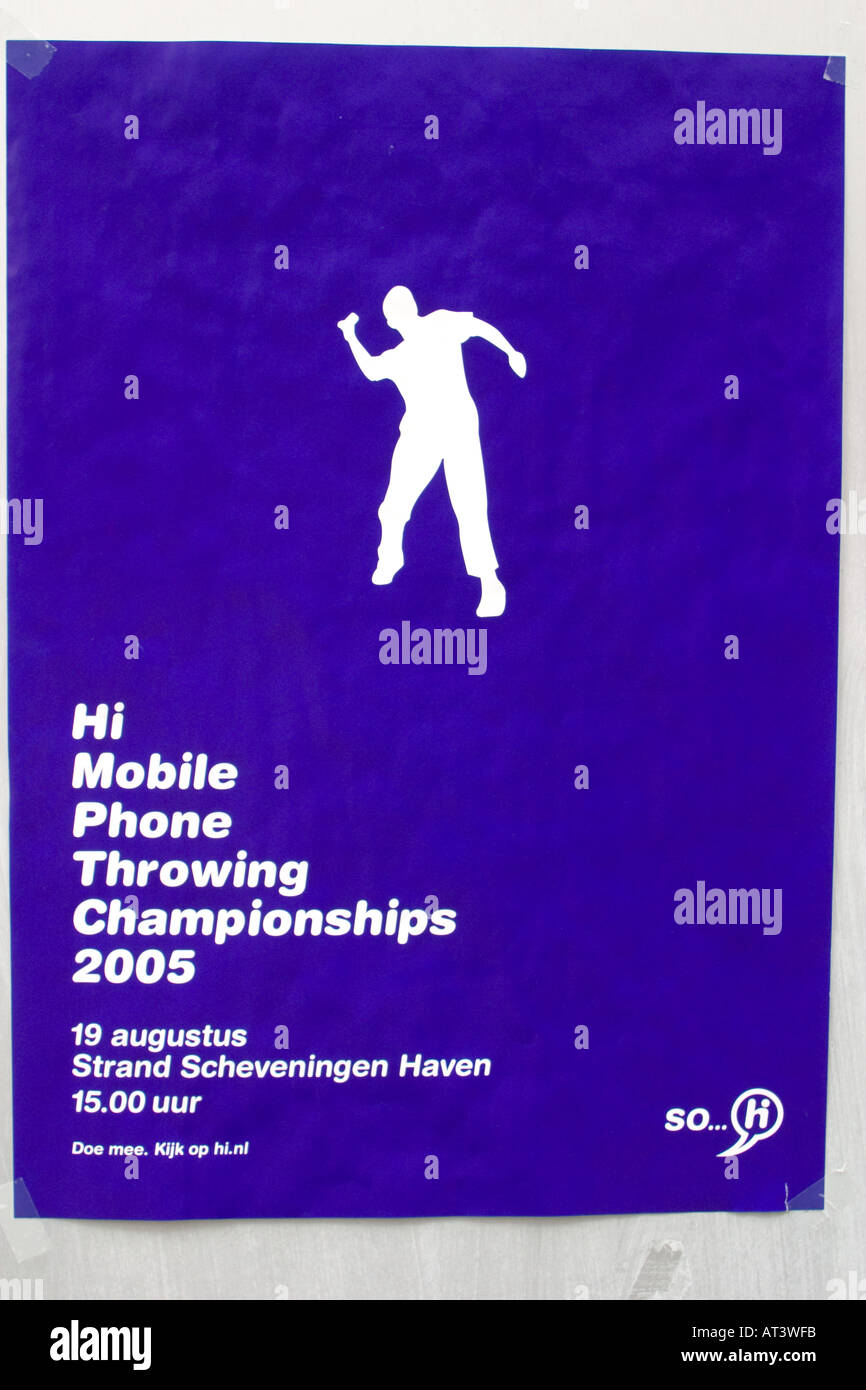 Mobile Phone Throwing Championship Stock Photo Alamy