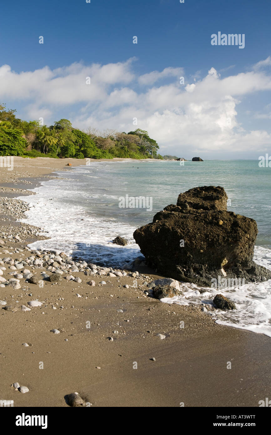 Costa Rica Osa Peninsula Cabo Matapalo Pan Dulce Beach Stock Photo Alamy