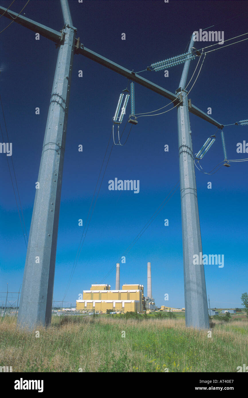 Gerald Gentleman Power Plant near Sutherland Nebraska Stock Photo Alamy