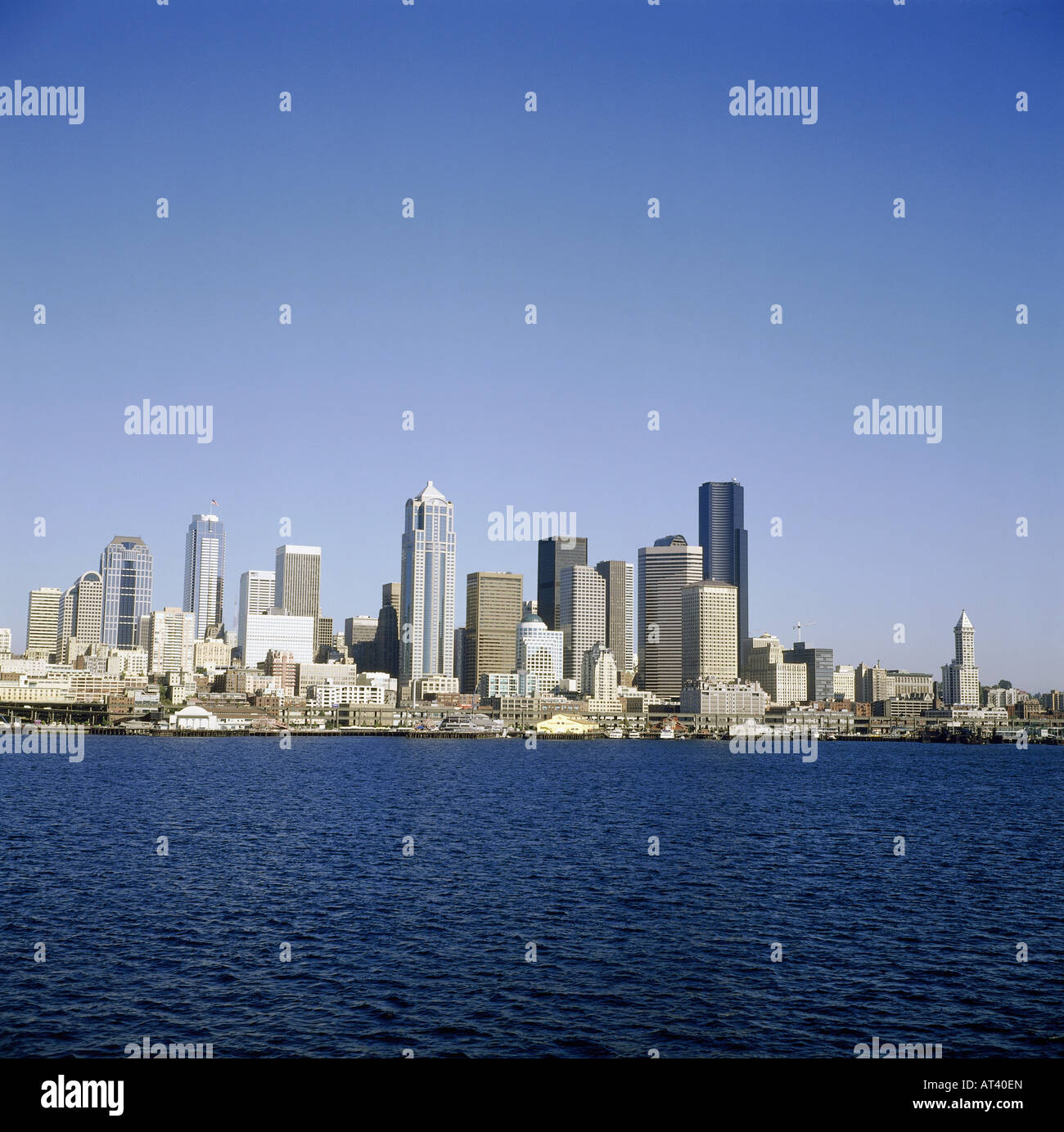 geography / travel, USA, Washington, Seattle, skyline, , Stock Photo