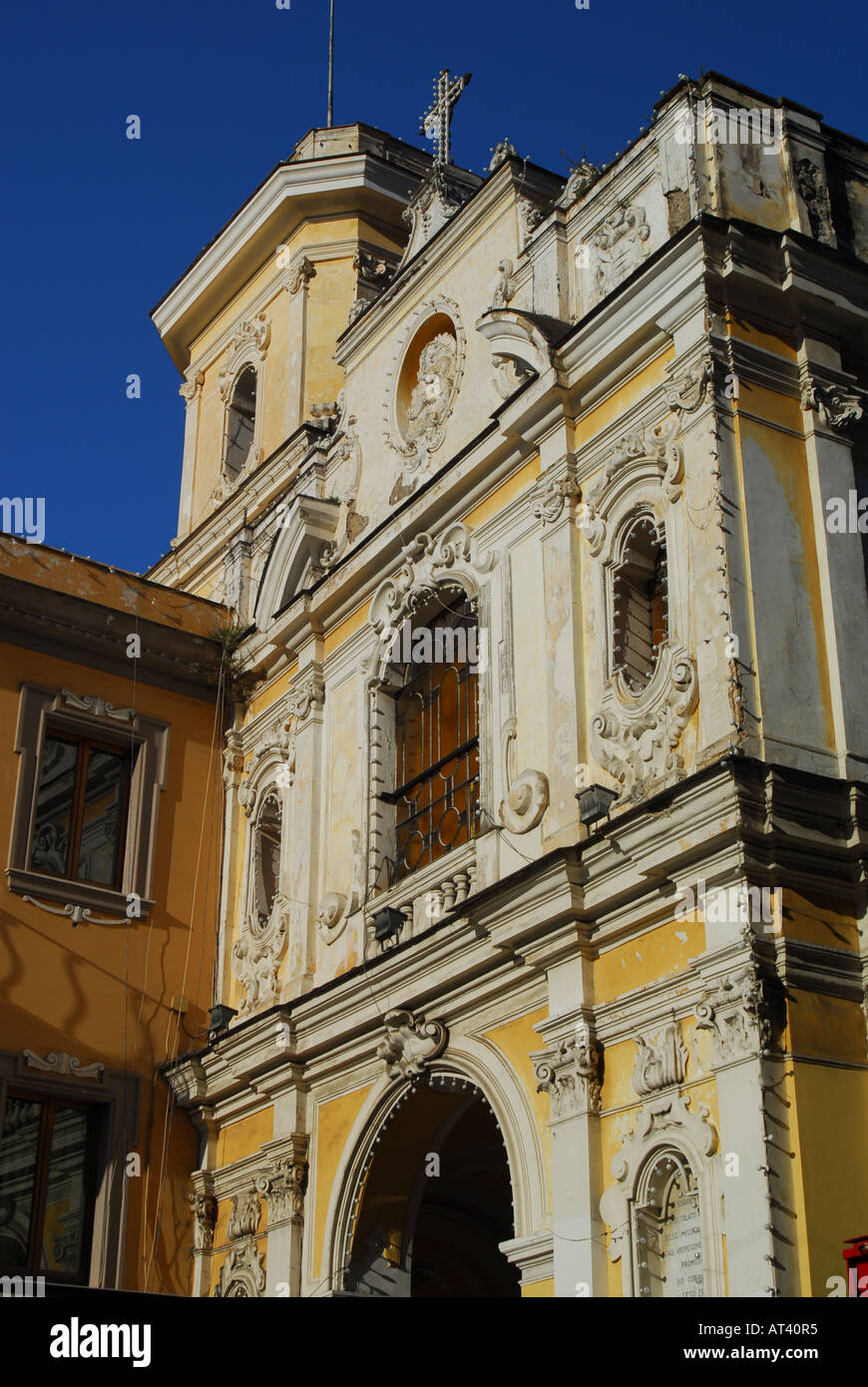The church off Piazza Tasso in Sorrento Stock Photo - Alamy