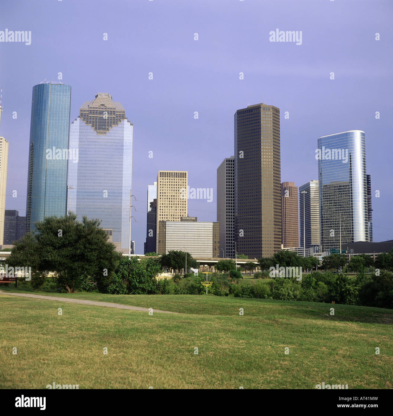 Houston downtown skyline hi-res stock photography and images - Alamy