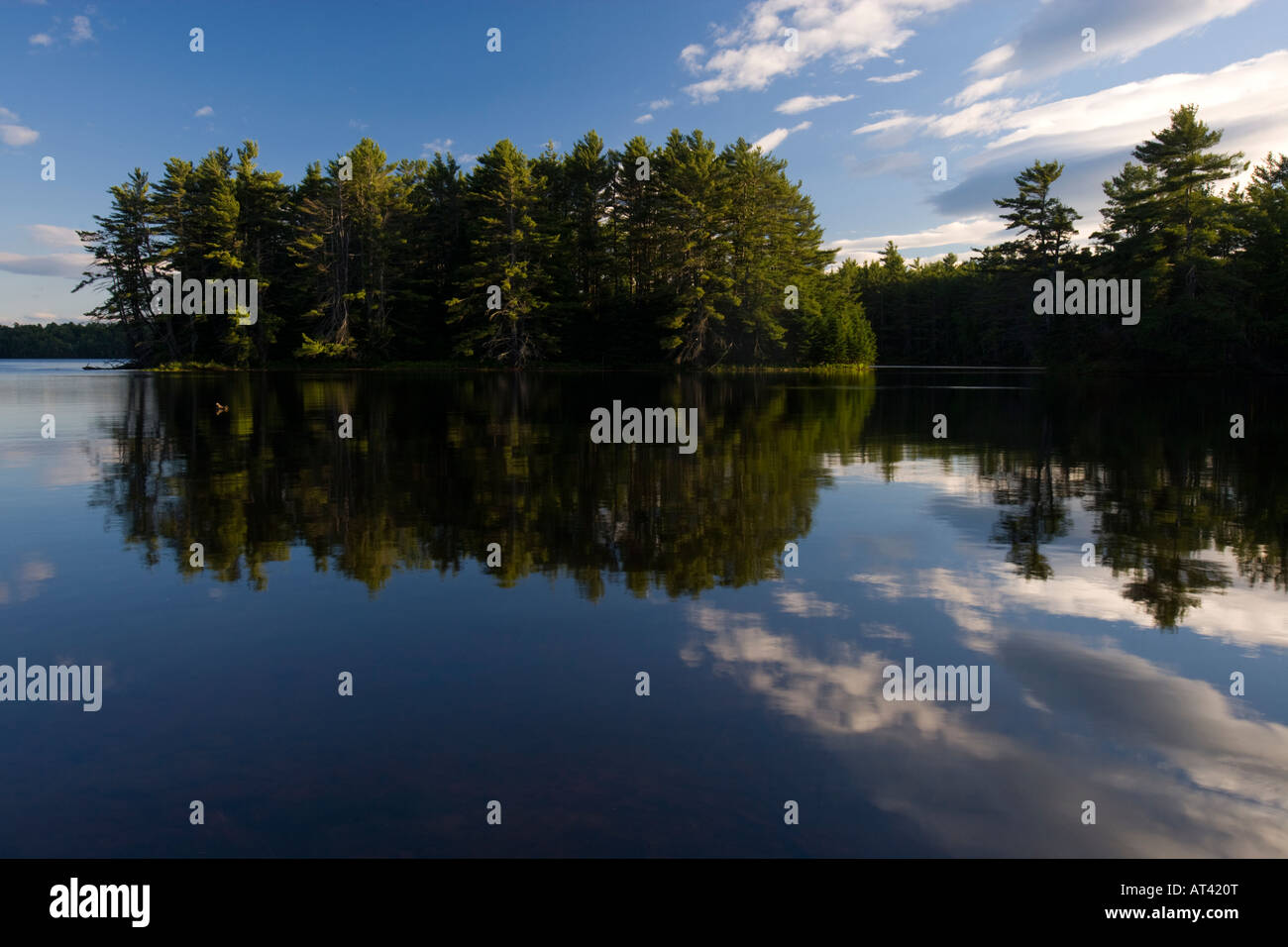 Turner Cove on the Androscoggin River in Turner, Maine Stock Photo Alamy