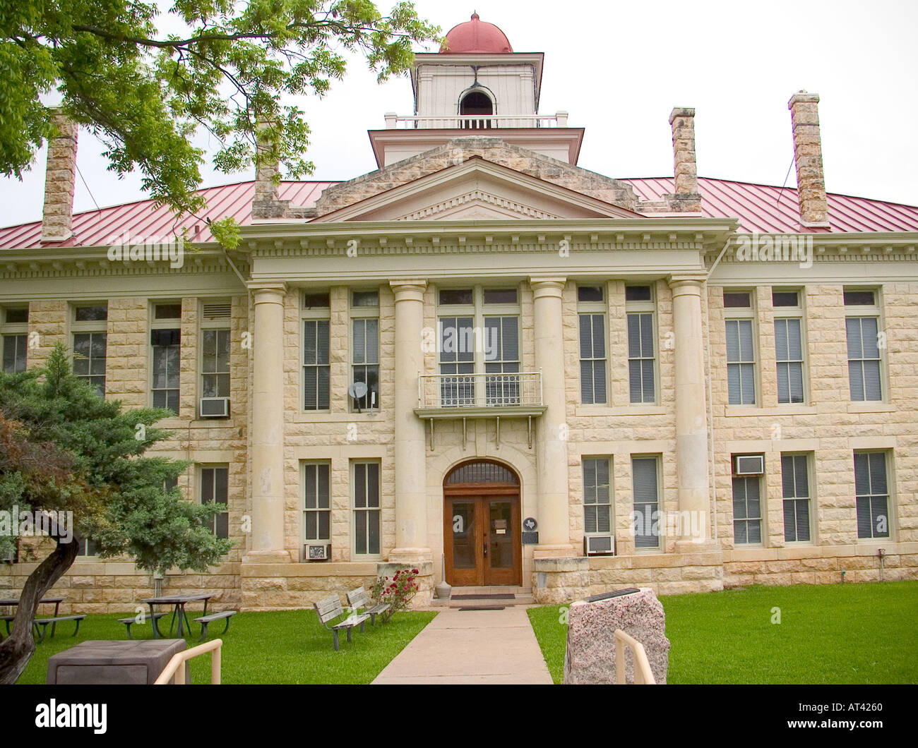 Johnson County Courthouse Limestone Courthouse located in Johnson City