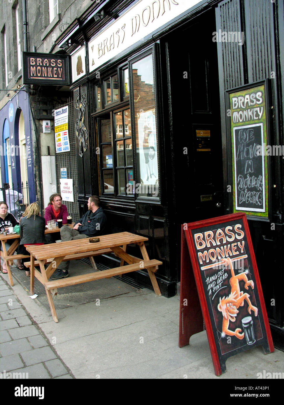 Brass Monkey pub Edinburgh Scotland Stock Photo Alamy