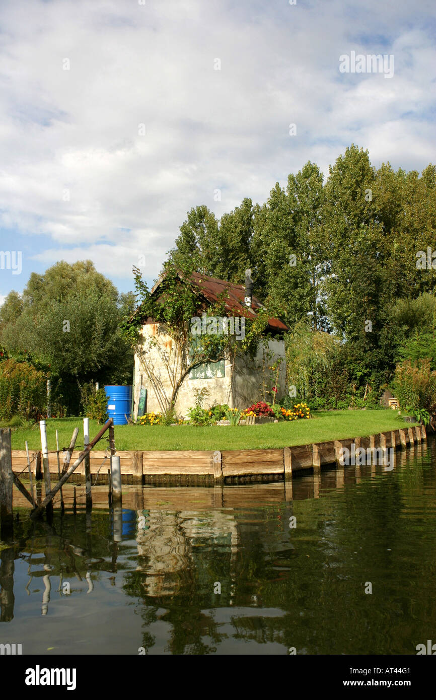 Hortillonnages or floating gardens Amiens France Stock Photo Alamy