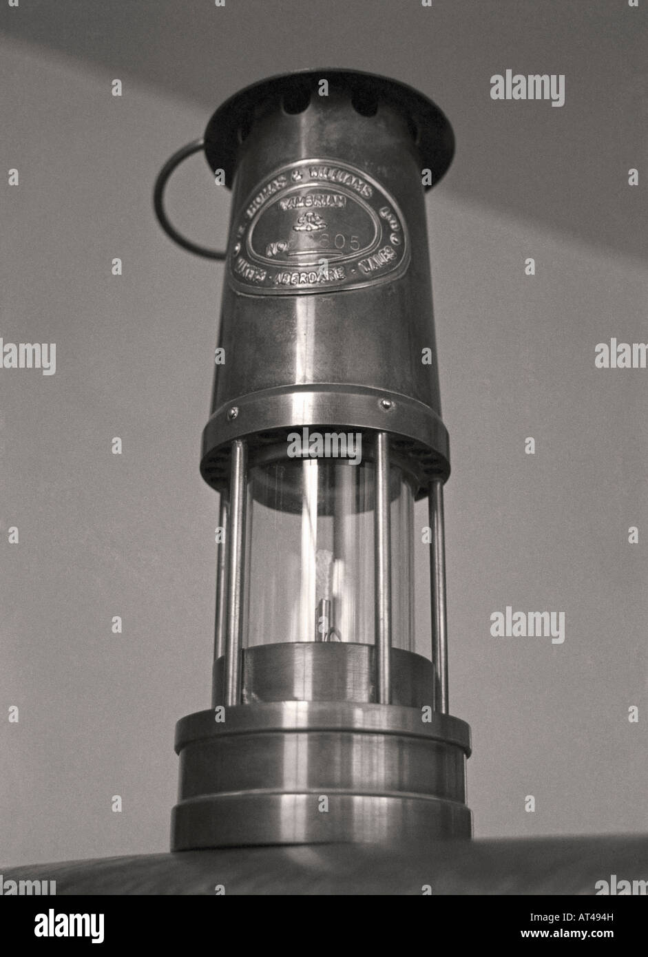 Miner's lamp (davy lamp) Stock Photo