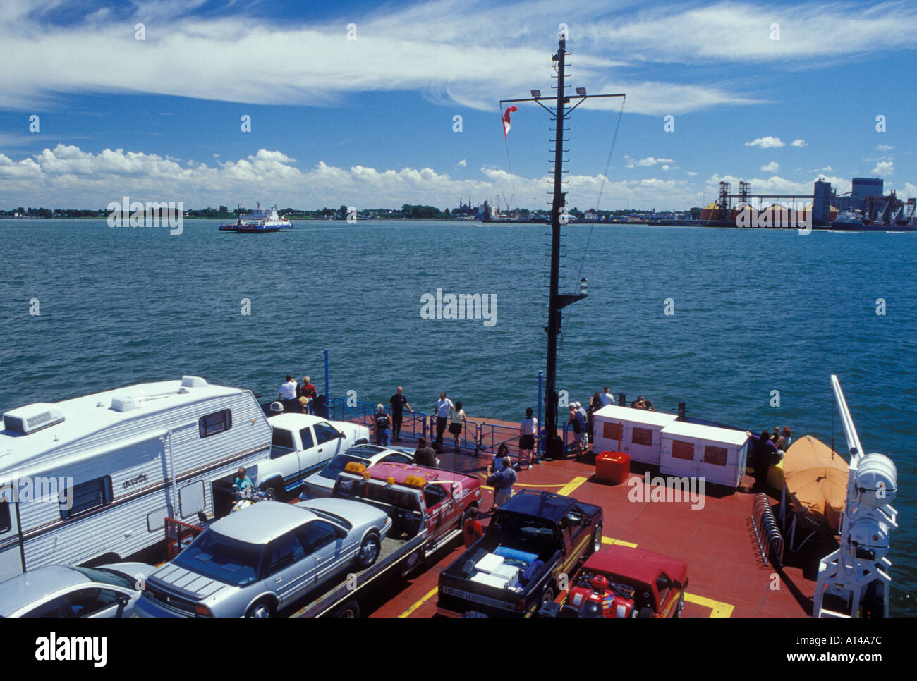 AJ20597, St. Lawrence River, Canada, Quebec Stock Photo Alamy