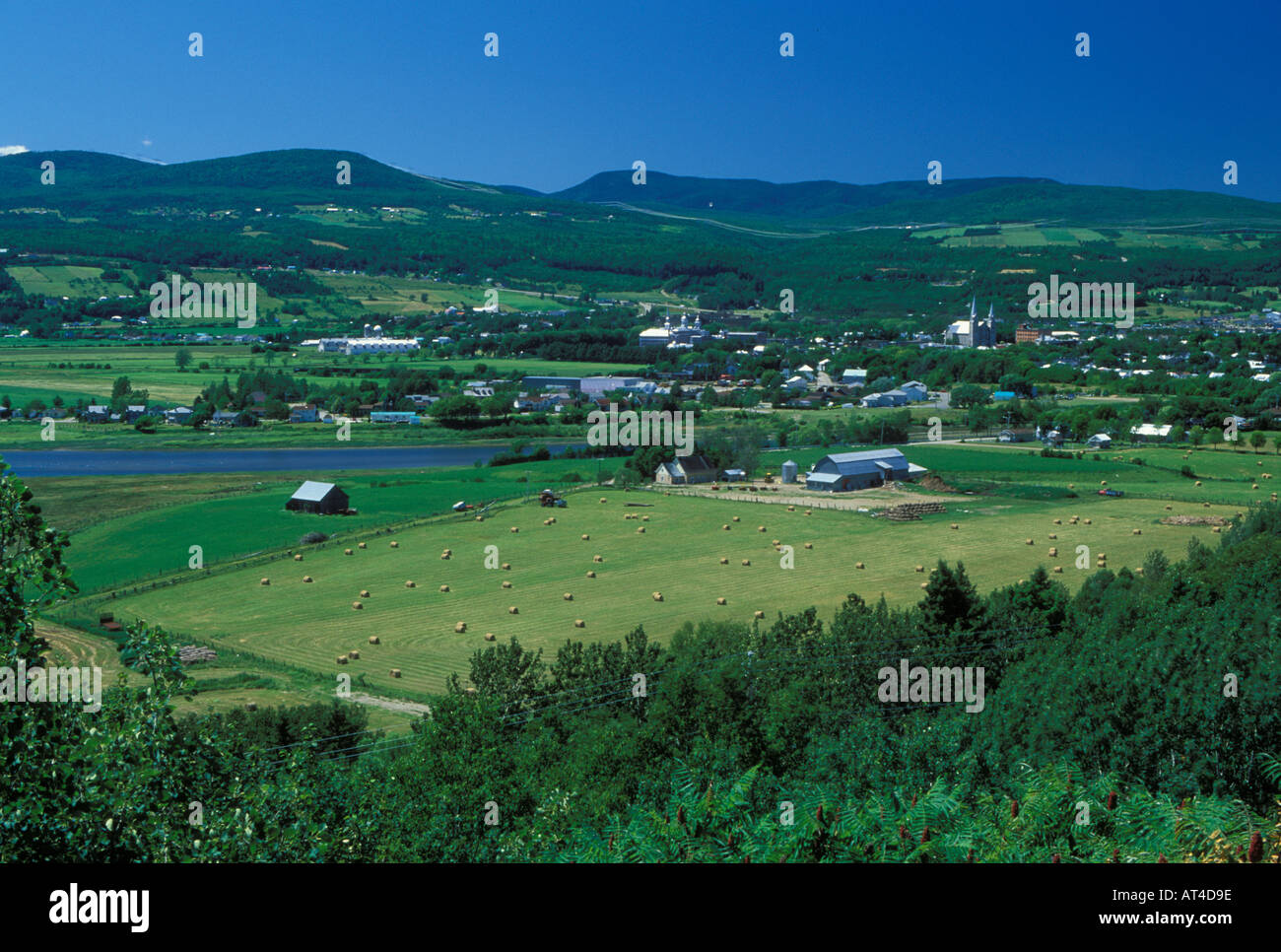 AJ20748, BaieStPaul, St. Lawrence River, Canada, Quebec Stock Photo