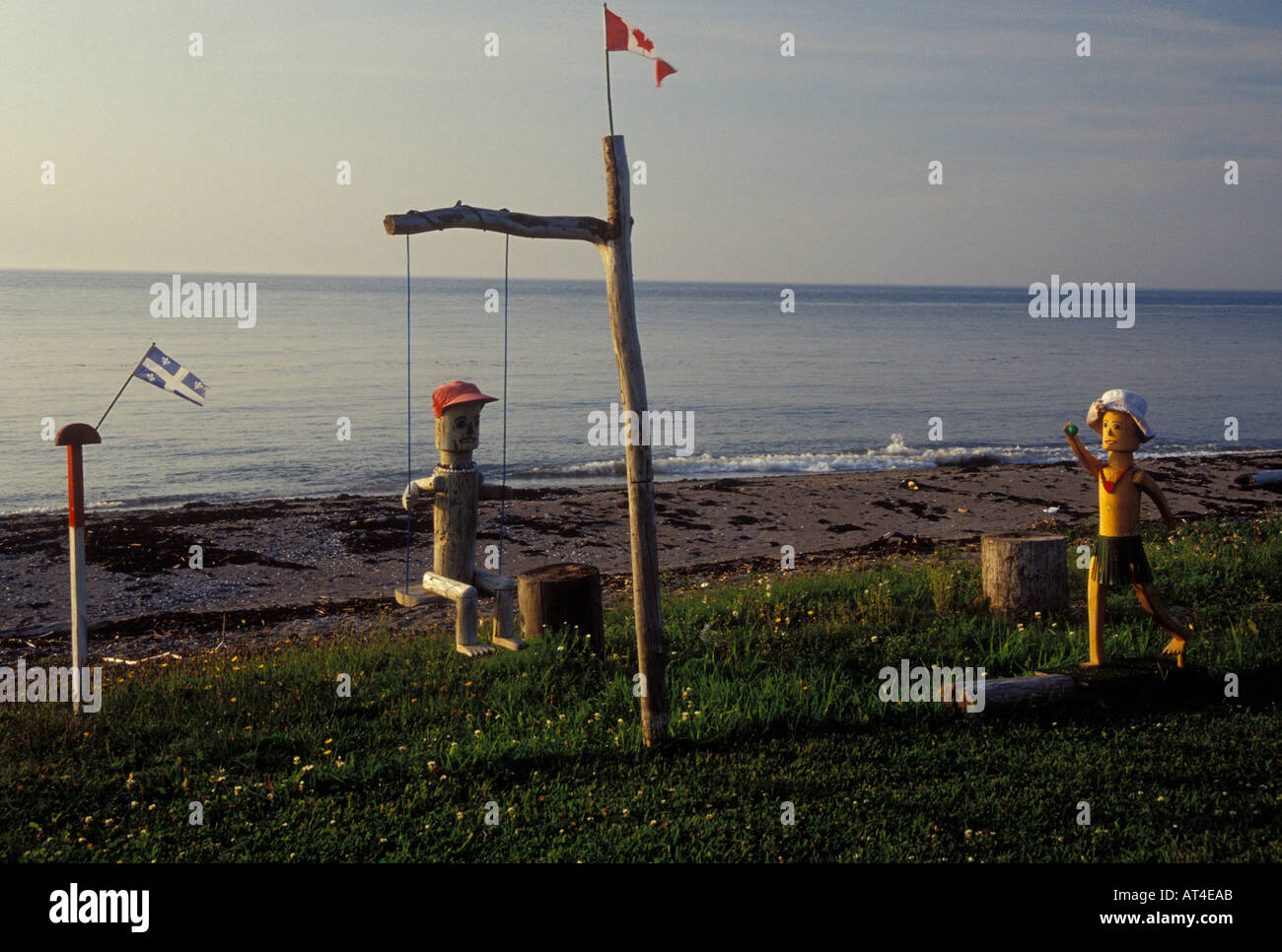 AJ20810, Canada, MetissurMer, Quebec Stock Photo Alamy