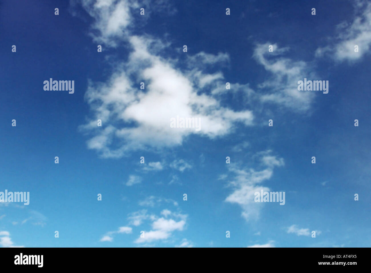 clouds, at blue sky Stock Photo