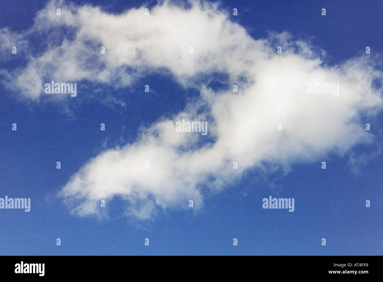 clouds, at blue sky Stock Photo