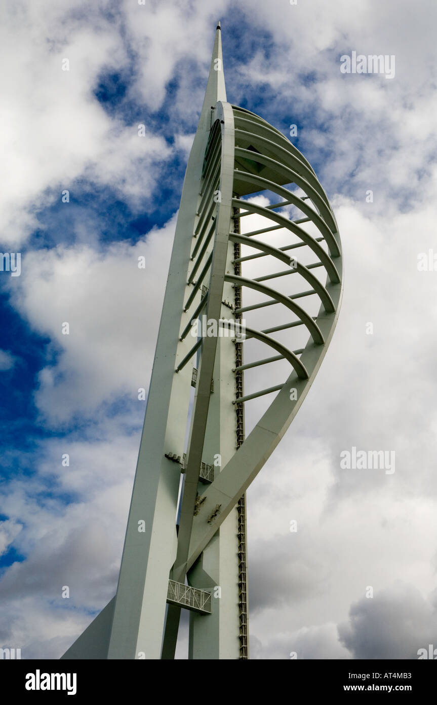 Spinnaker Tower, Gun Warf Quays Portsmouth Stock Photo