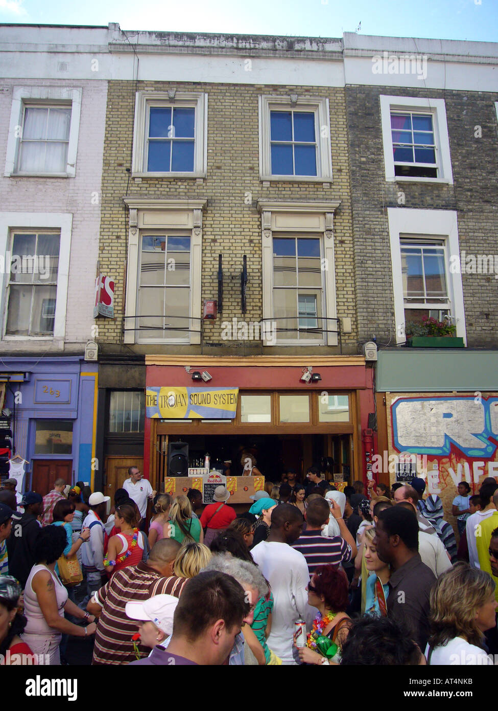Trojan sound system, Notting Hill carnival 2006 Stock Photo - Alamy