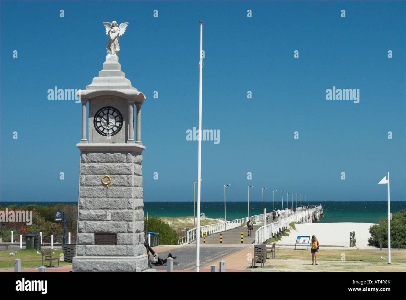 Jetty at Semaphore, Adelaide, South Australia Stock Photo Alamy